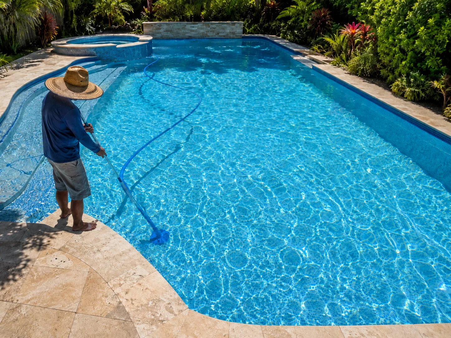 Servicio de limpieza y mantenimiento de alberca SealPool